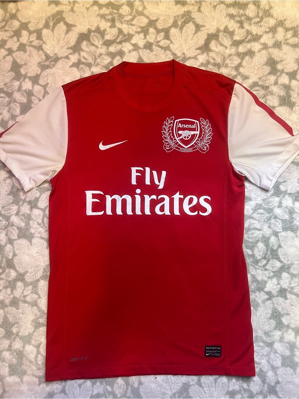 Nike arsenal fc 2011-2012 125th anniversary home jersey